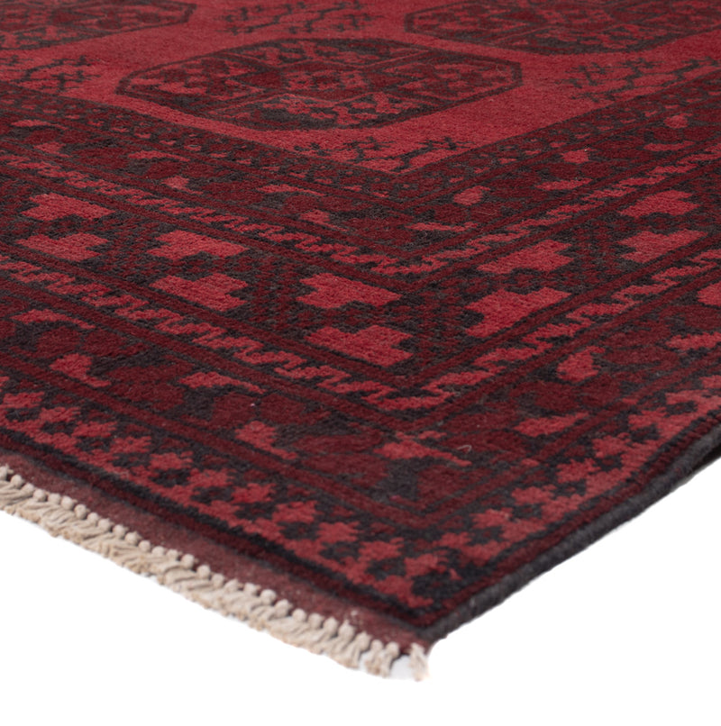 Afghan Rug - Filpa - 288 x 197 cm - dark red