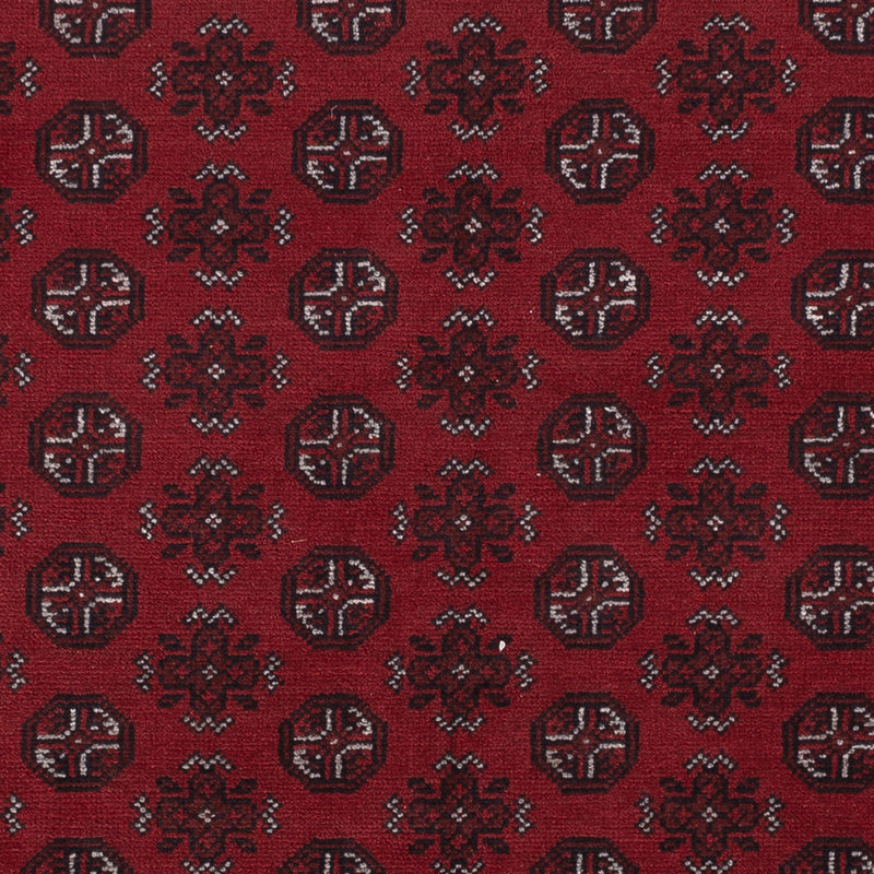 Afghan Rug - Filpa - 283 x 202 cm - dark red