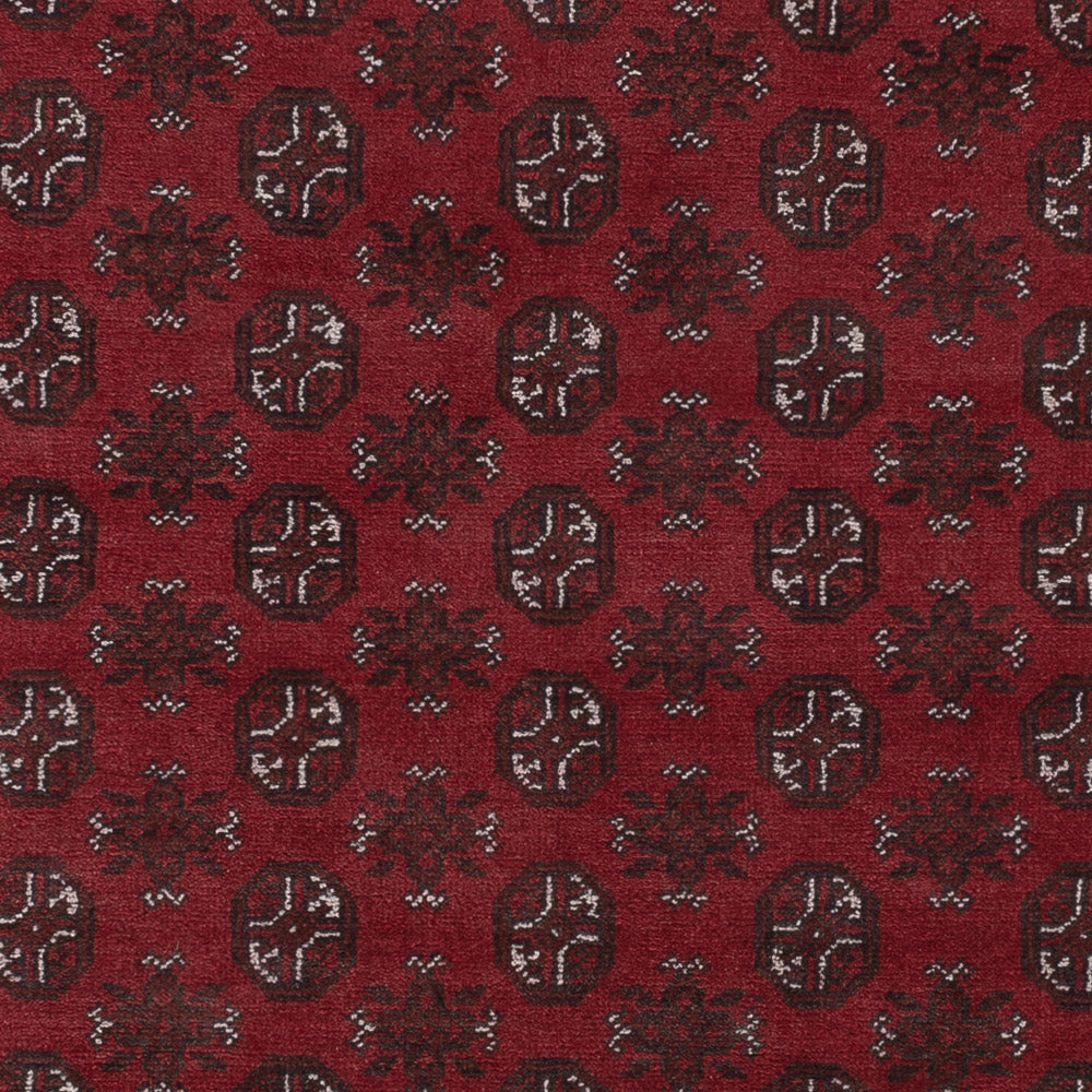 Afghan Rug - Filpa - 288 x 198 cm - dark red