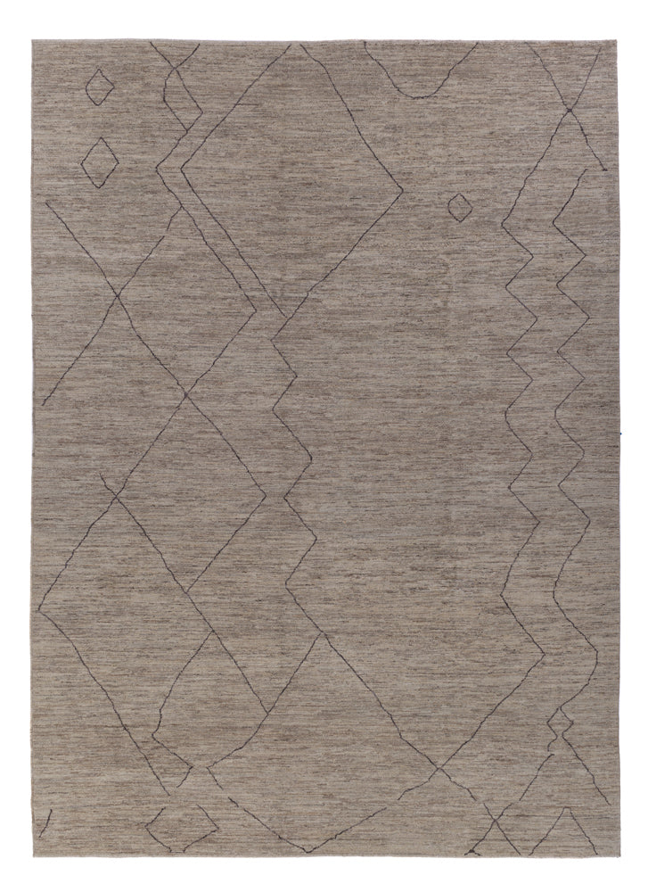 Berber Rug - 347 x 256 cm - grey