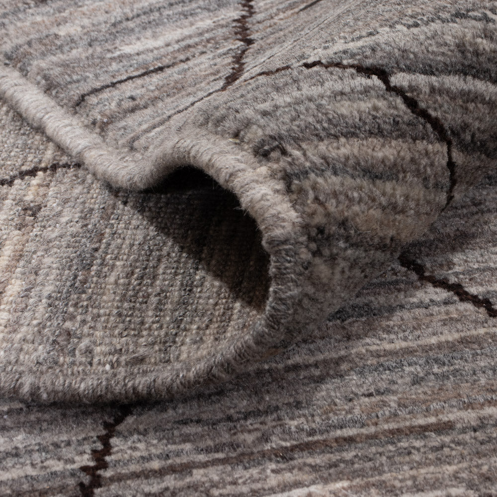 Berber Rug - 344 x 256 cm - dark grey