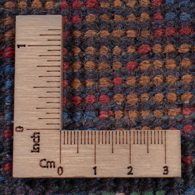 Afghan Rug - Filpa - 201 x 150 cm - dark blue