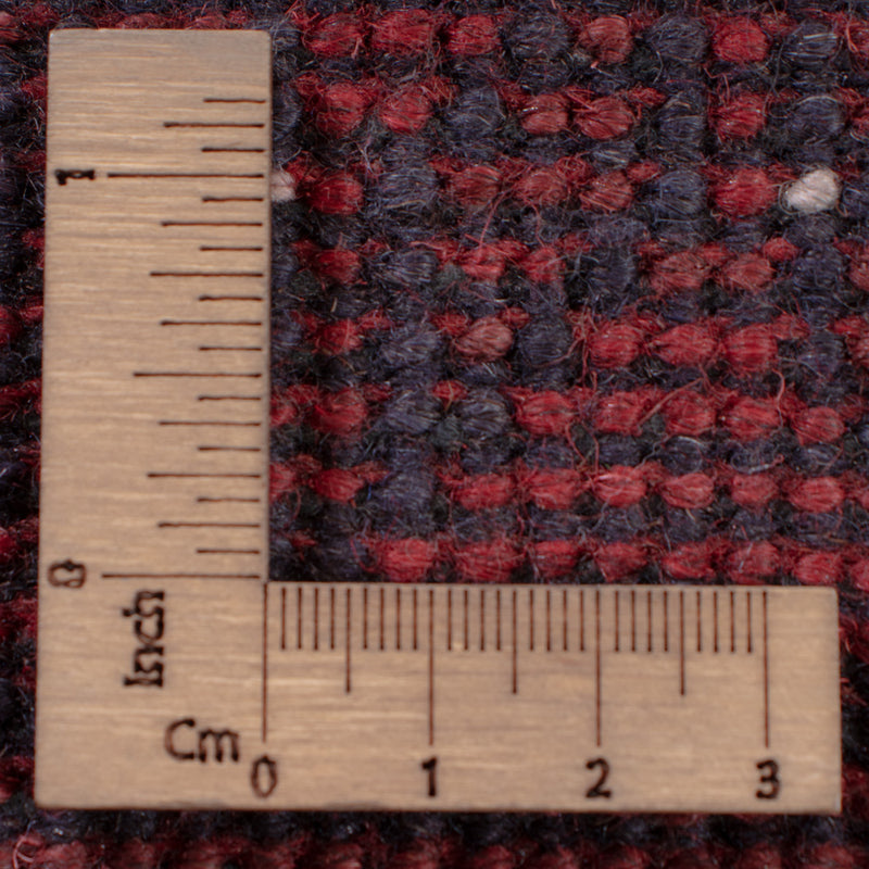 Afghan Rug - Filpa - 238 x 166 cm - dark red