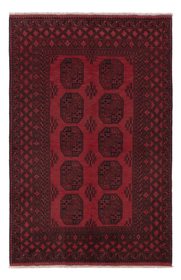 Afghan Rug - Filpa - 242 x 162 cm - dark red
