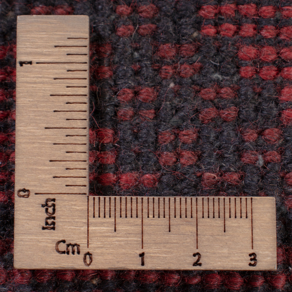 Afghan Rug - Filpa - 242 x 162 cm - dark red