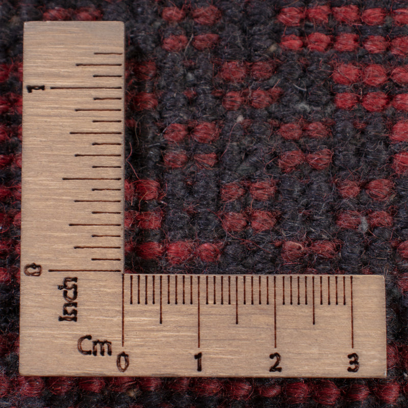 Afghan Rug - Filpa - 242 x 162 cm - dark red