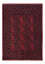 Afghan Rug - Filpa - 198 x 142 cm - dark red