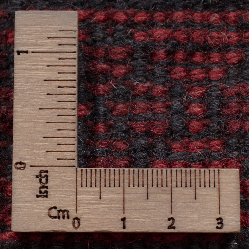 Runner Afghan Rug - Filpa - 189 x 102 cm - dark red