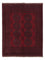 Afghan Rug - Filpa - 193 x 150 cm - dark red