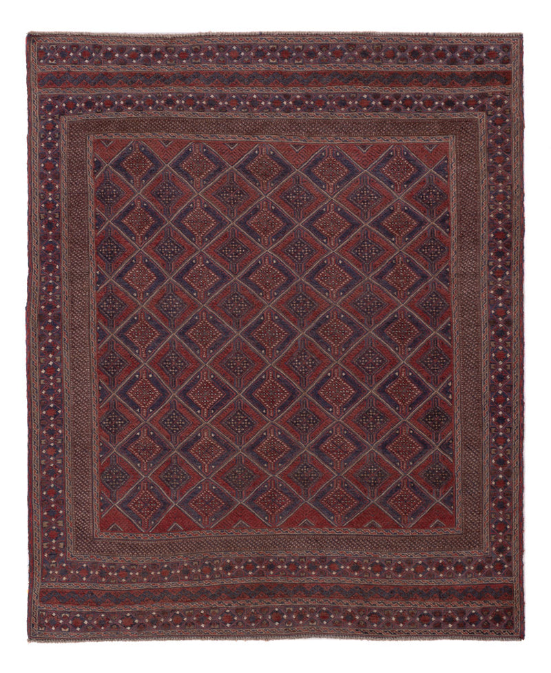 Kelim Rug - Oriental - 185 x 152 cm - rust