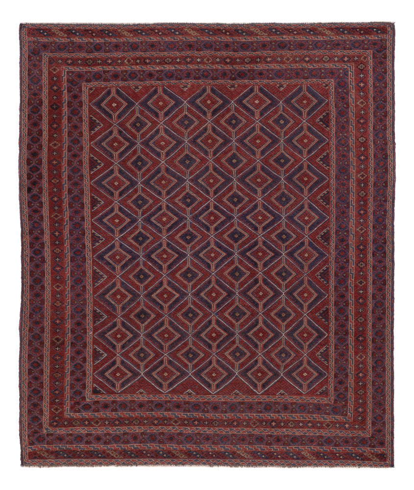 Runner Kelim Rug - Oriental - 186 x 156 cm - rust