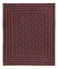 Runner Kelim Rug - Oriental - 186 x 156 cm - rust