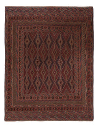 Kelim Rug - Oriental - 194 x 150 cm - dark beige