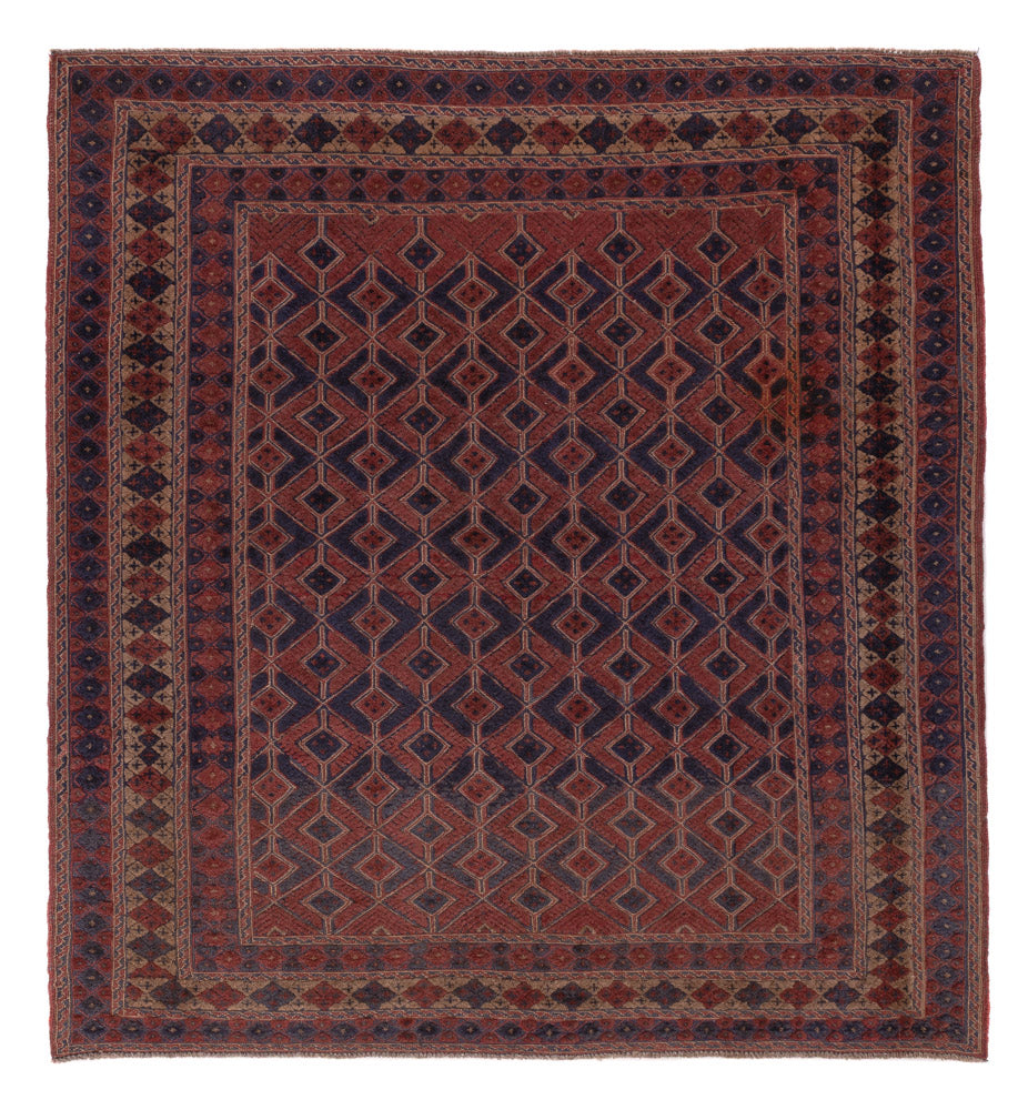 Runner Kelim Rug - Oriental - 180 x 173 cm - dark beige