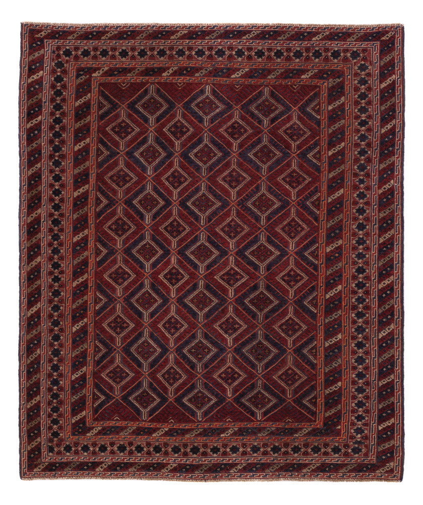 Runner Kelim Rug - Oriental - 177 x 156 cm - dark beige