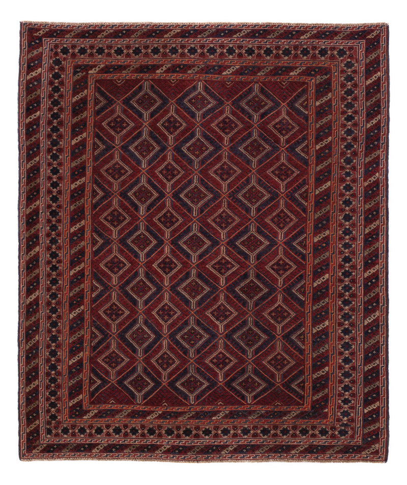 Runner Kelim Rug - Oriental - 177 x 156 cm - dark beige