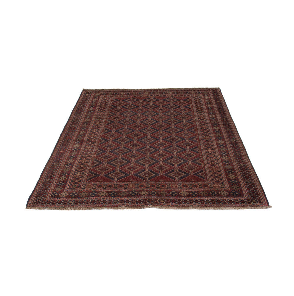 Kelim Rug - Oriental - 198 x 150 cm - dark beige