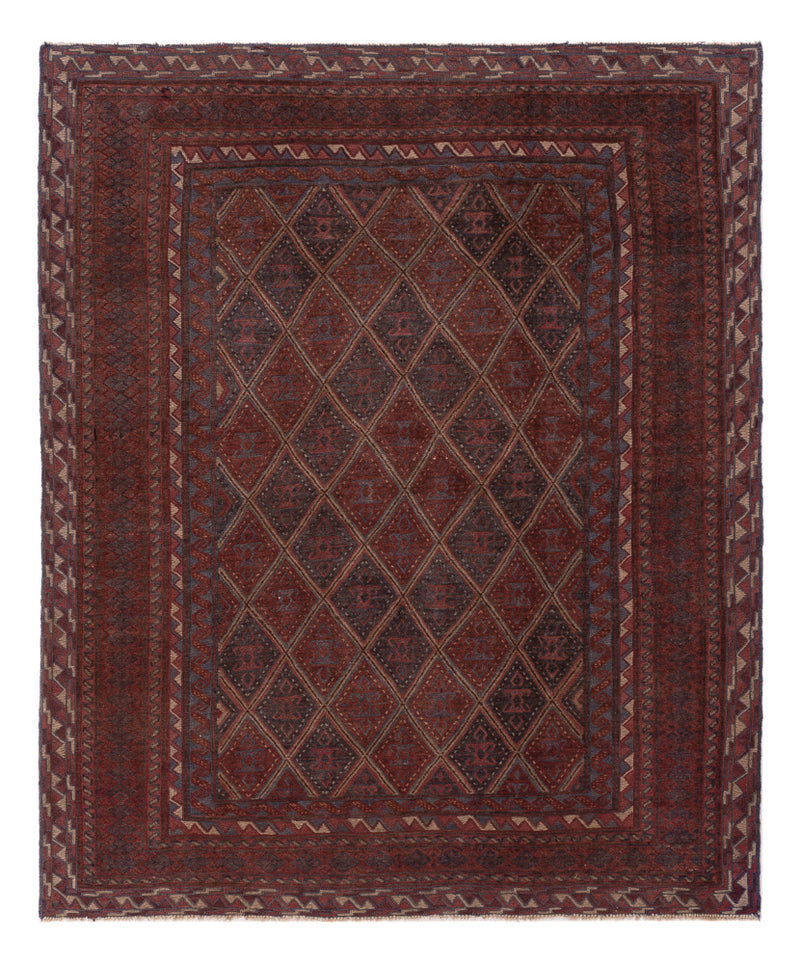 Runner Kelim Rug - Oriental - 187 x 157 cm - dark beige