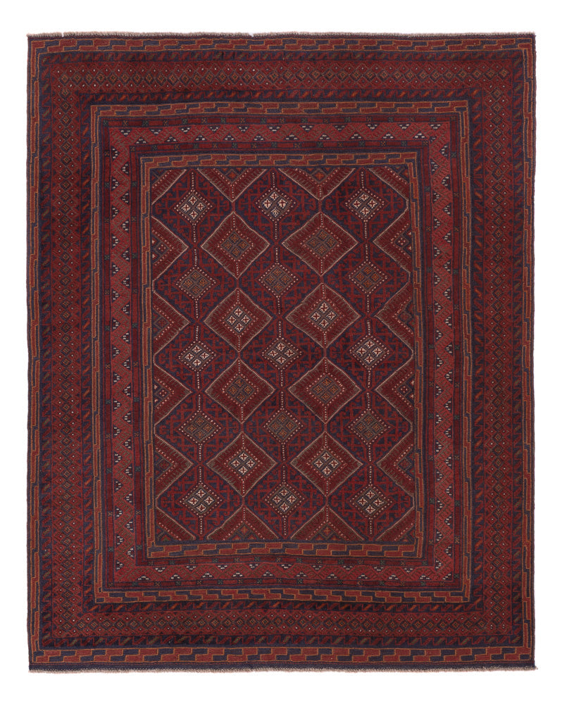 Runner Kelim Rug - Oriental - 187 x 157 cm - dark beige
