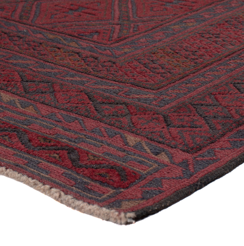 Kelim Teppich - Oriental - 185 x 153 cm - dunkelrot