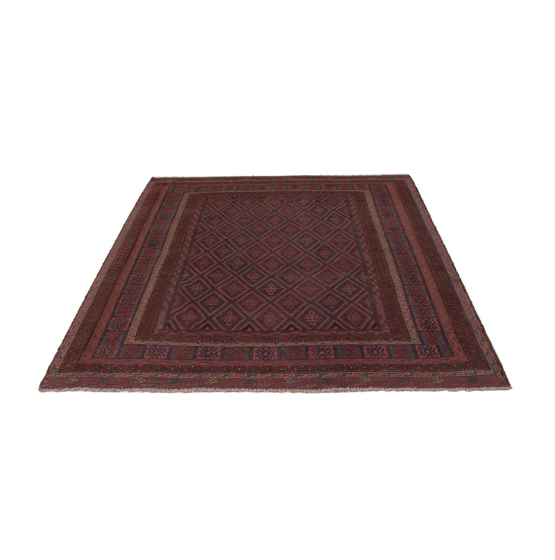 Kelim Rug - Oriental - 202 x 170 cm - dark beige