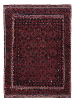 Kelim Rug - Oriental - 184 x 137 cm - dark red
