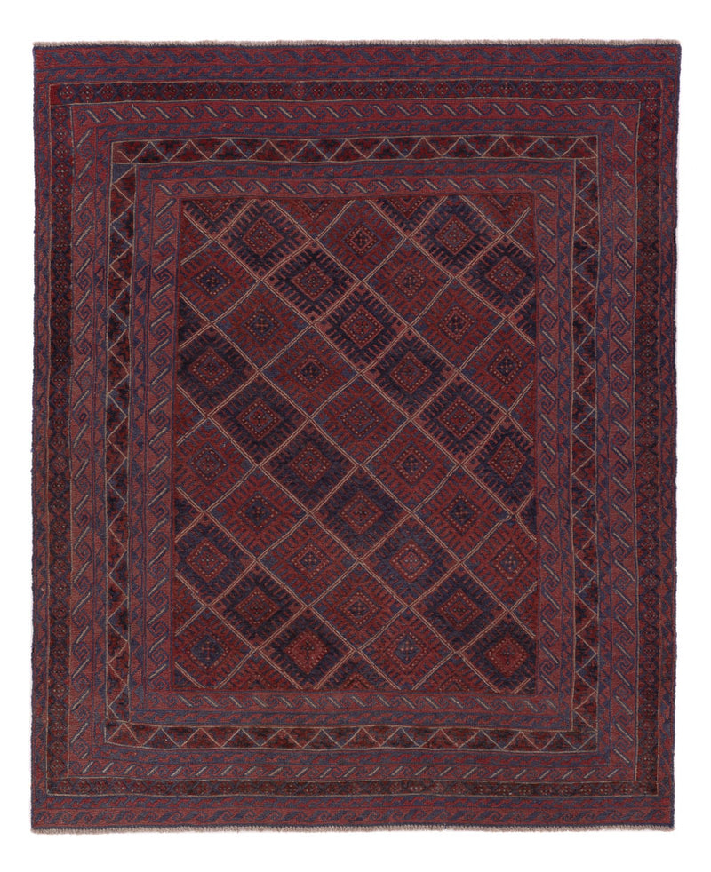 Kelim Rug - Oriental - 188 x 150 cm - dark beige