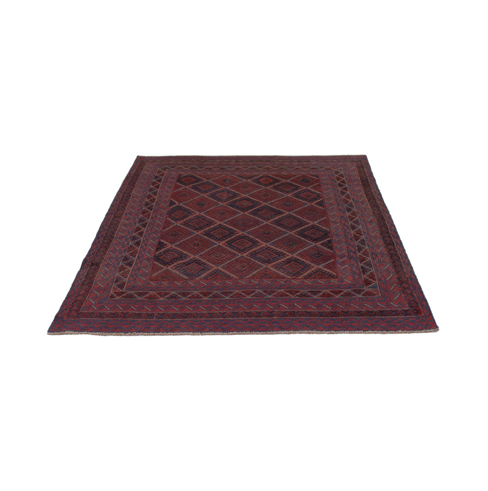 Kelim Rug - Oriental - 188 x 150 cm - dark beige