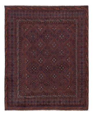 Kelim Rug - Oriental - 194 x 158 cm - dark beige