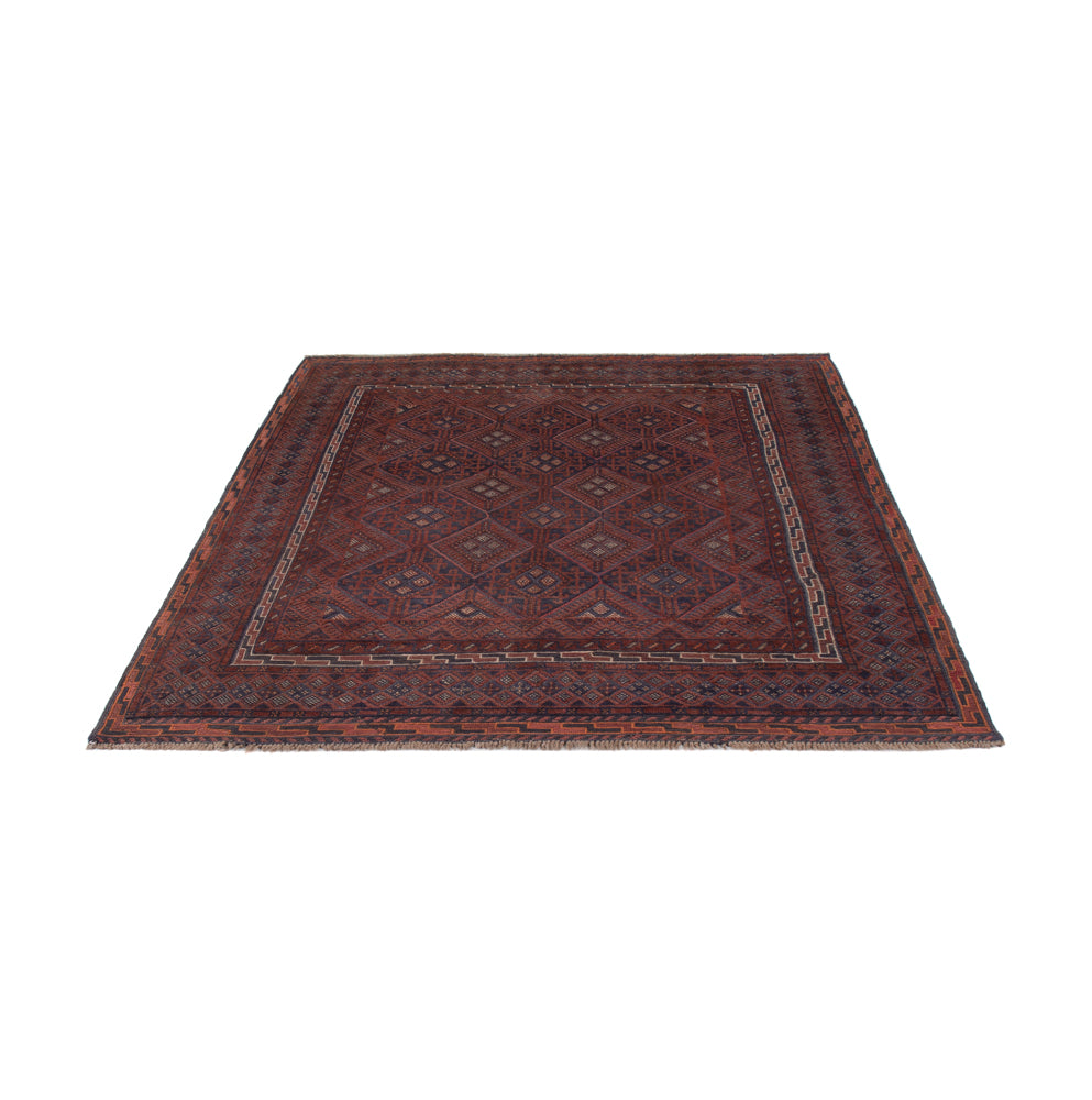 Kelim Rug - Oriental - 194 x 158 cm - dark beige