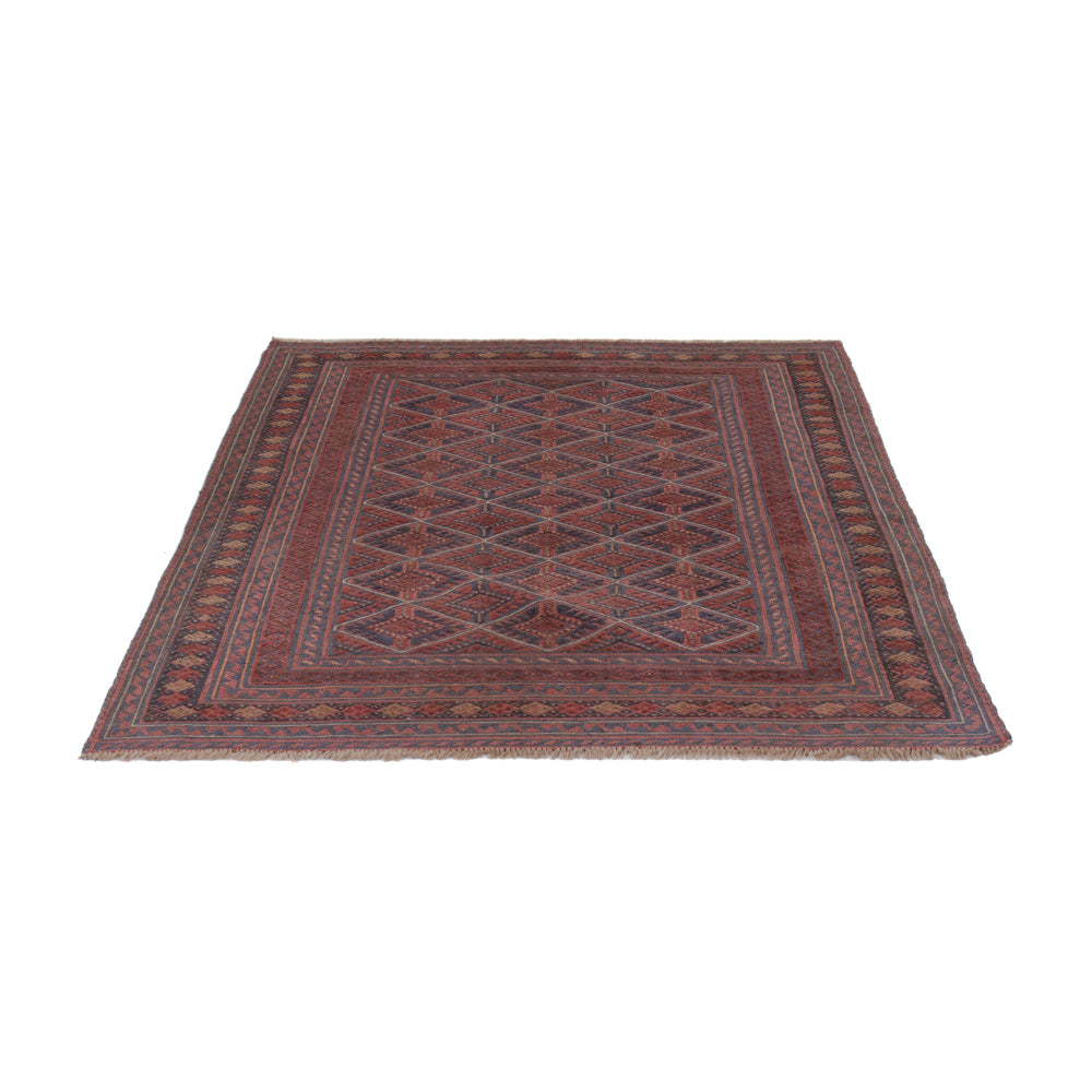 Kelim Rug - Oriental - 175 x 134 cm - dark red