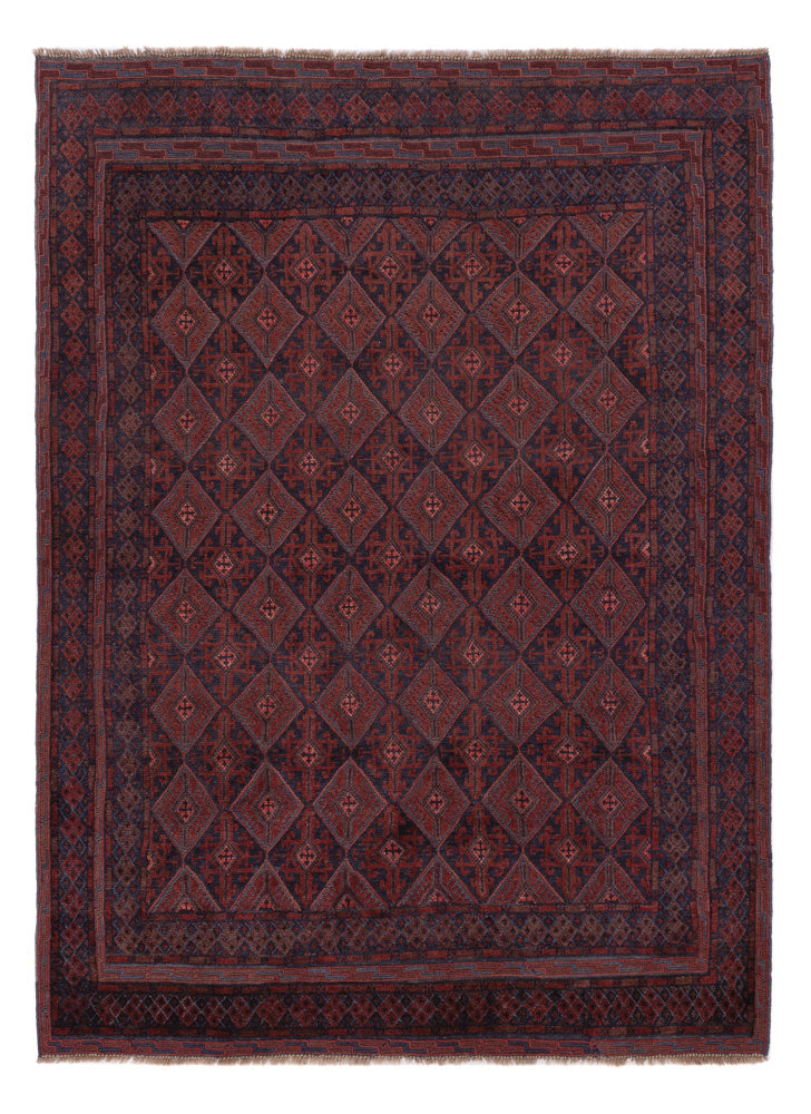 Kelim Rug - Oriental - 203 x 152 cm - dark beige