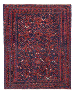 Kelim Rug - Oriental - 191 x 145 cm - dark red