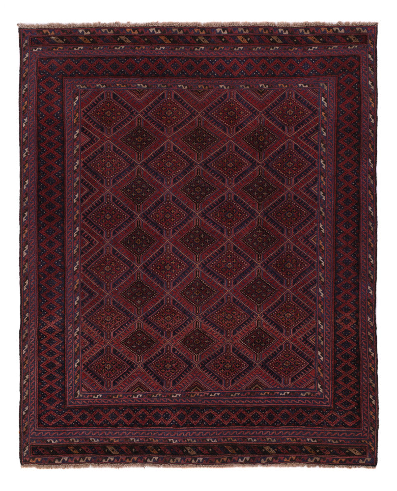Kelim Rug - Oriental - 190 x 159 cm - dark beige