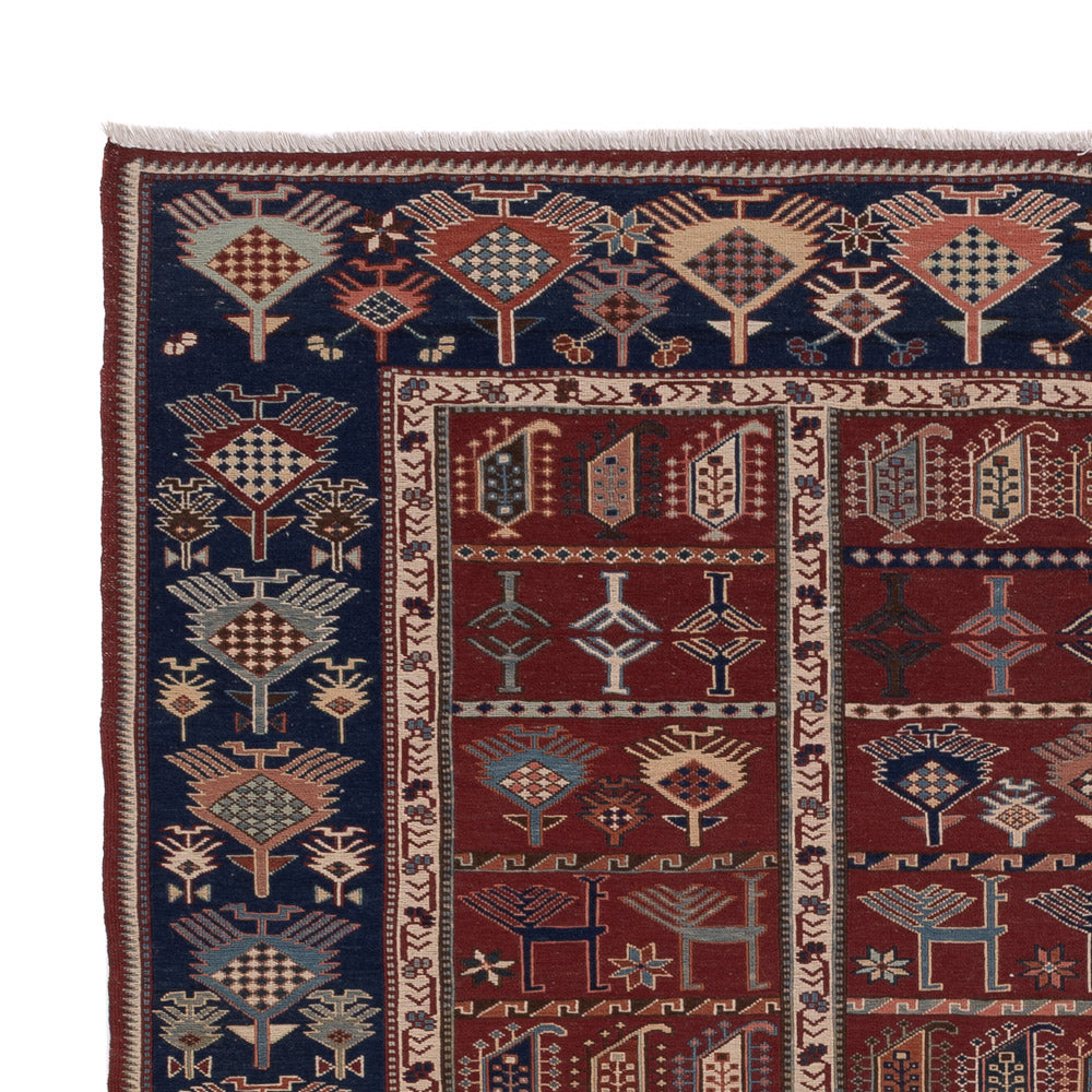 Kelim Rug - Oriental - Soumak - 236 x 178 cm - rust