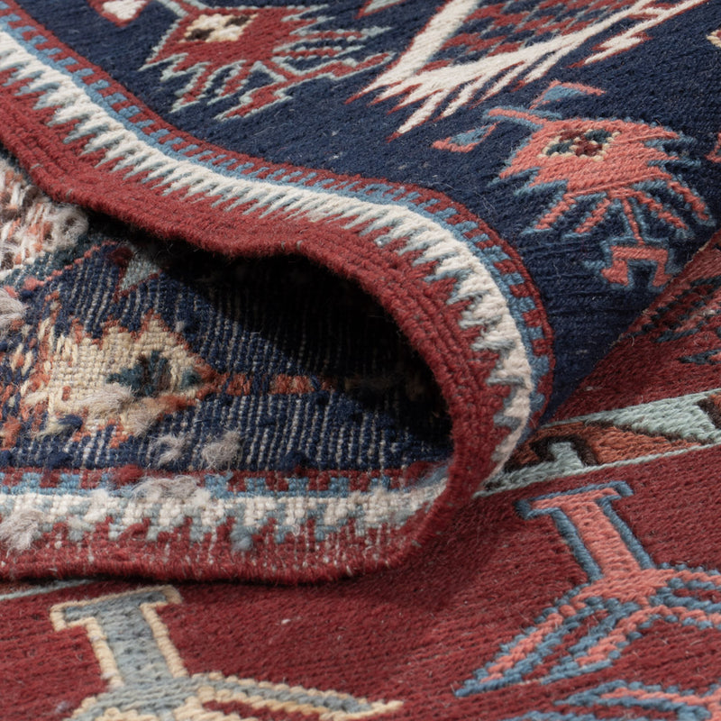 Kelim Teppich - Oriental - Soumak - 242 x 188 cm - rost