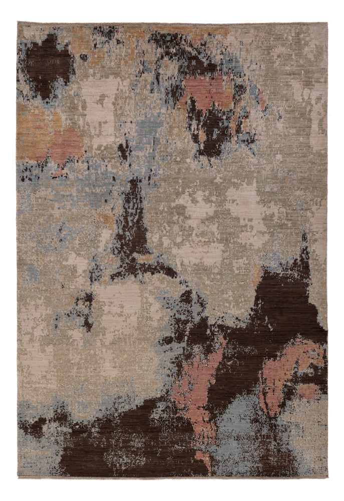 Designer Teppich - 244 x 170 cm - mehrfarbig