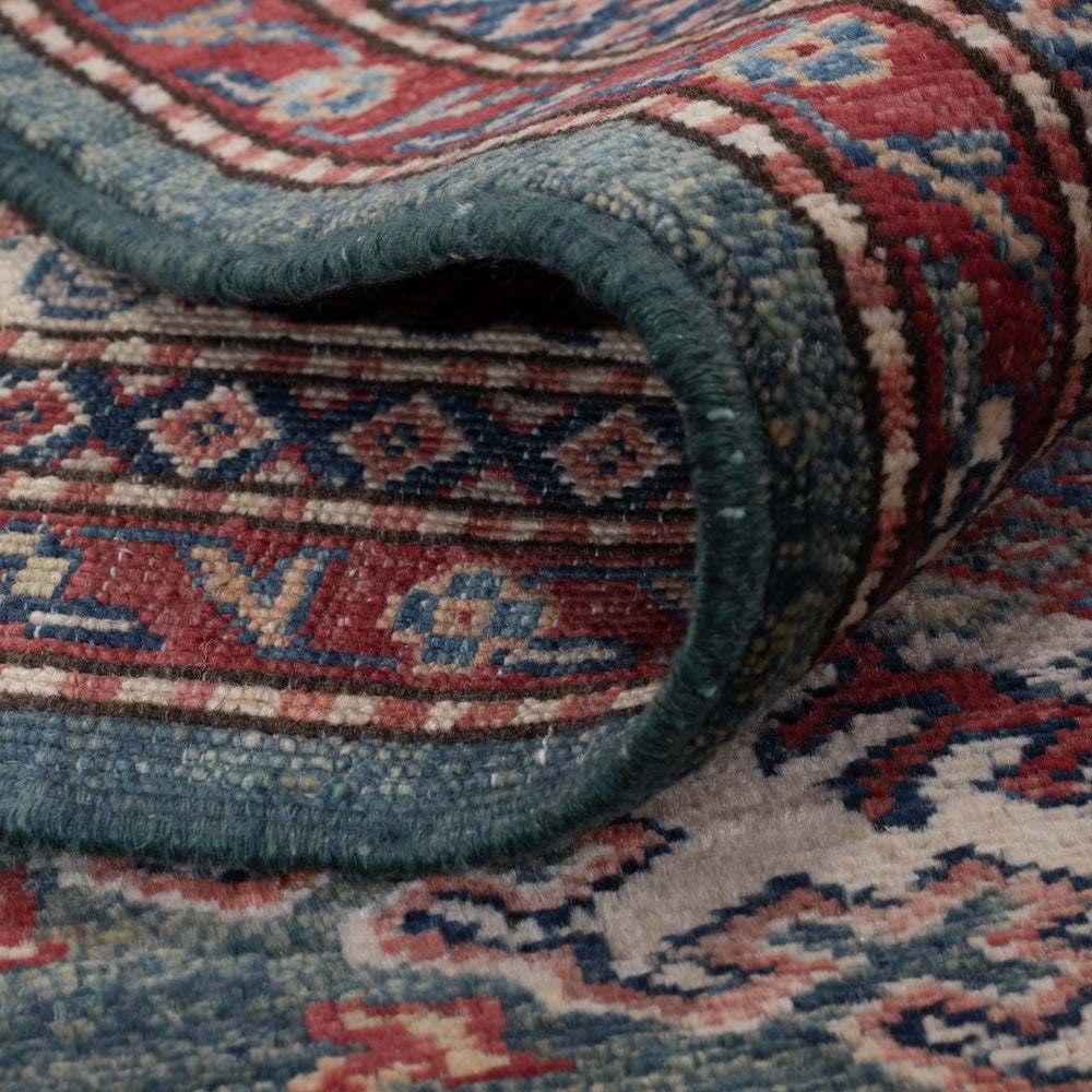 Ziegler Teppich - Kazak - 230 x 175 cm - hellblau