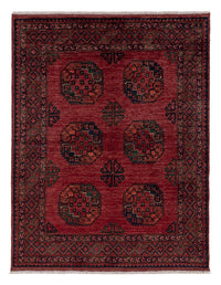 Afghan Rug - 202 x 155 cm - red