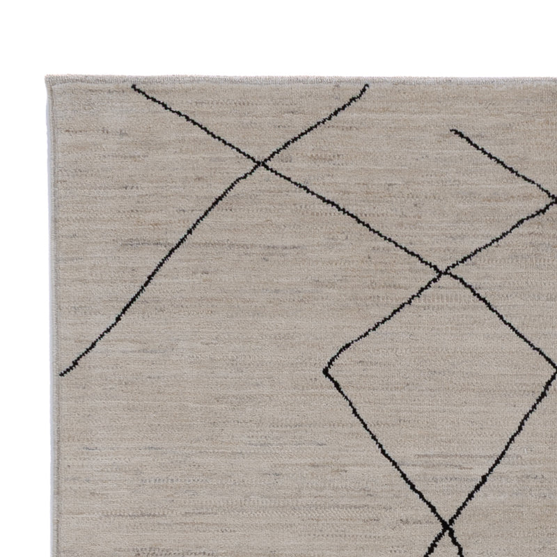 Berber Rug - 204 x 150 cm - light grey