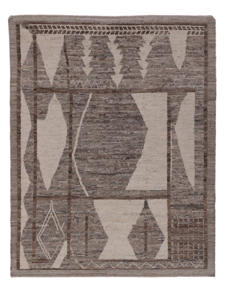 Berber Rug - 190 x 144 cm - dark brown