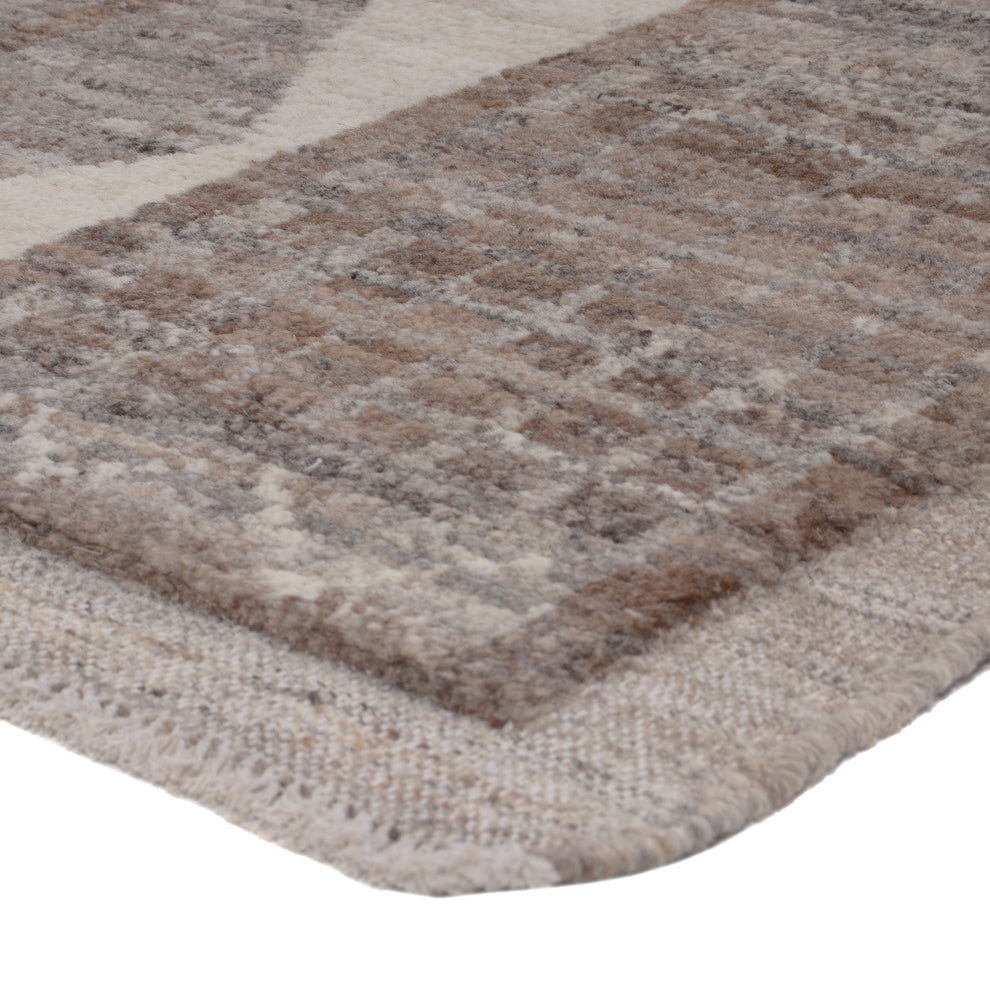 Berber Rug - 190 x 144 cm - dark brown