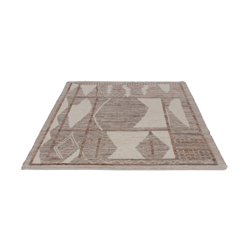 Berber Rug - 190 x 144 cm - dark brown