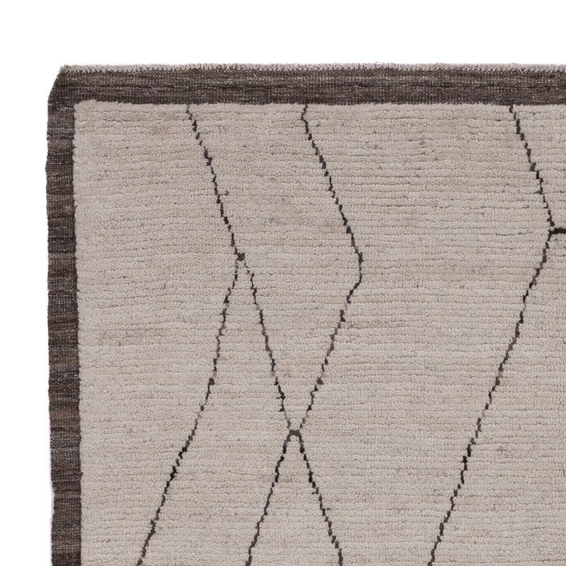 Berber Teppich - 200 x 161 cm - grau