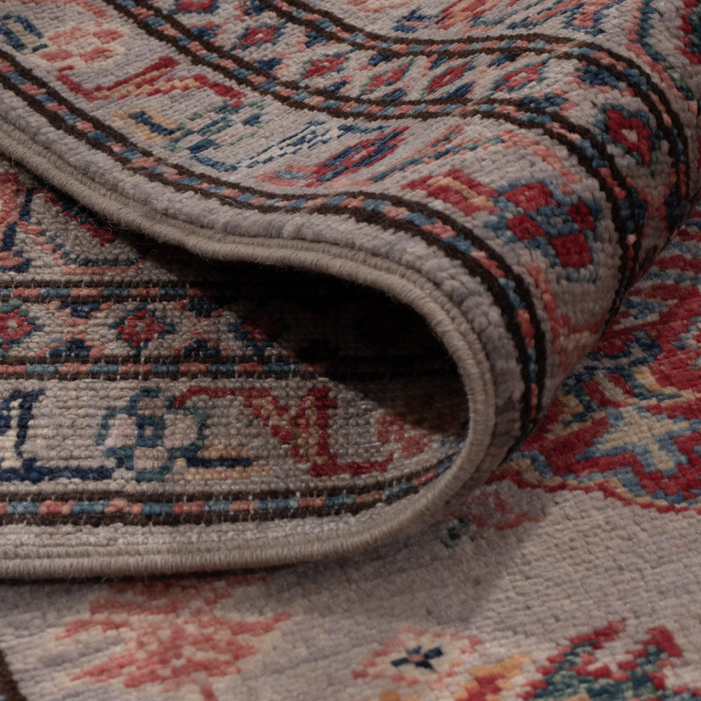 Ziegler Teppich - Kazak - 194 x 150 cm - dunkelbeige