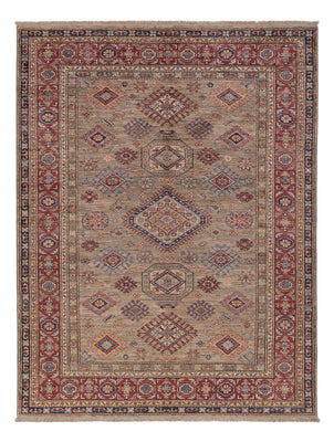 Ziegler Teppich - Kazak - 201 x 149 cm - dunkelbeige