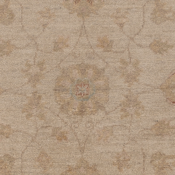 Ziegler Teppich rund  - 150 x 150 cm - hellbeige