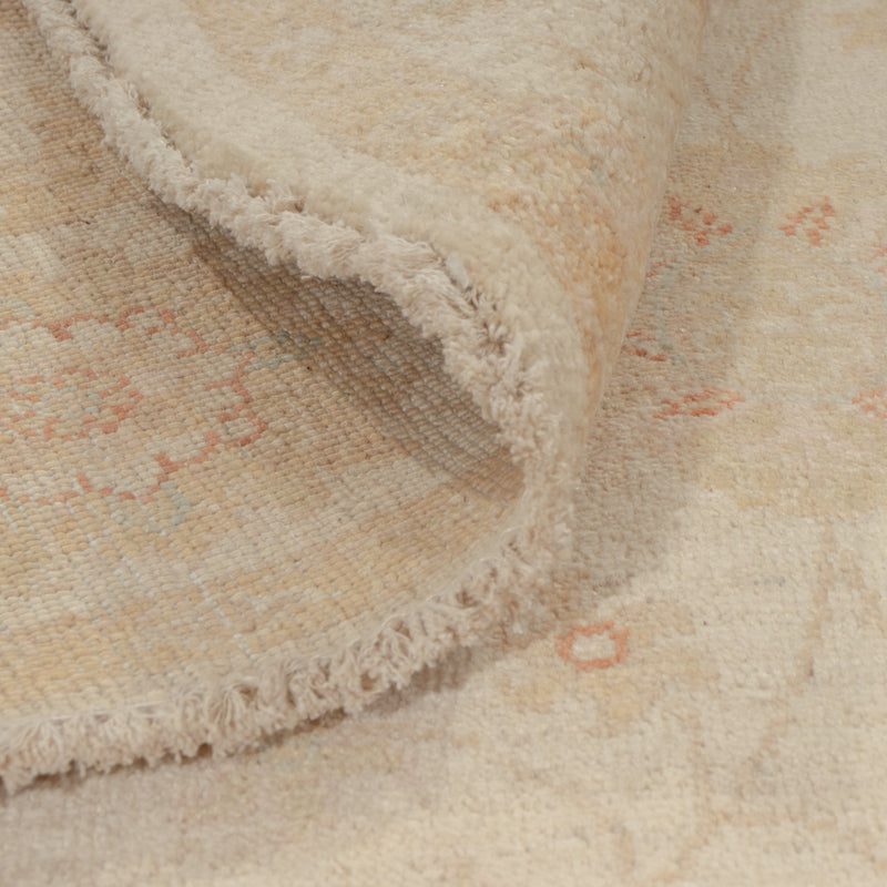 Ziegler Teppich rund  - 150 x 150 cm - hellbeige