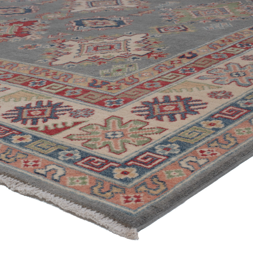 Ziegler Teppich - Kazak - 298 x 198 cm - dunkelblau