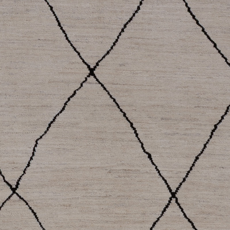 Berber Teppich - 297 x 205 cm - hellgrau